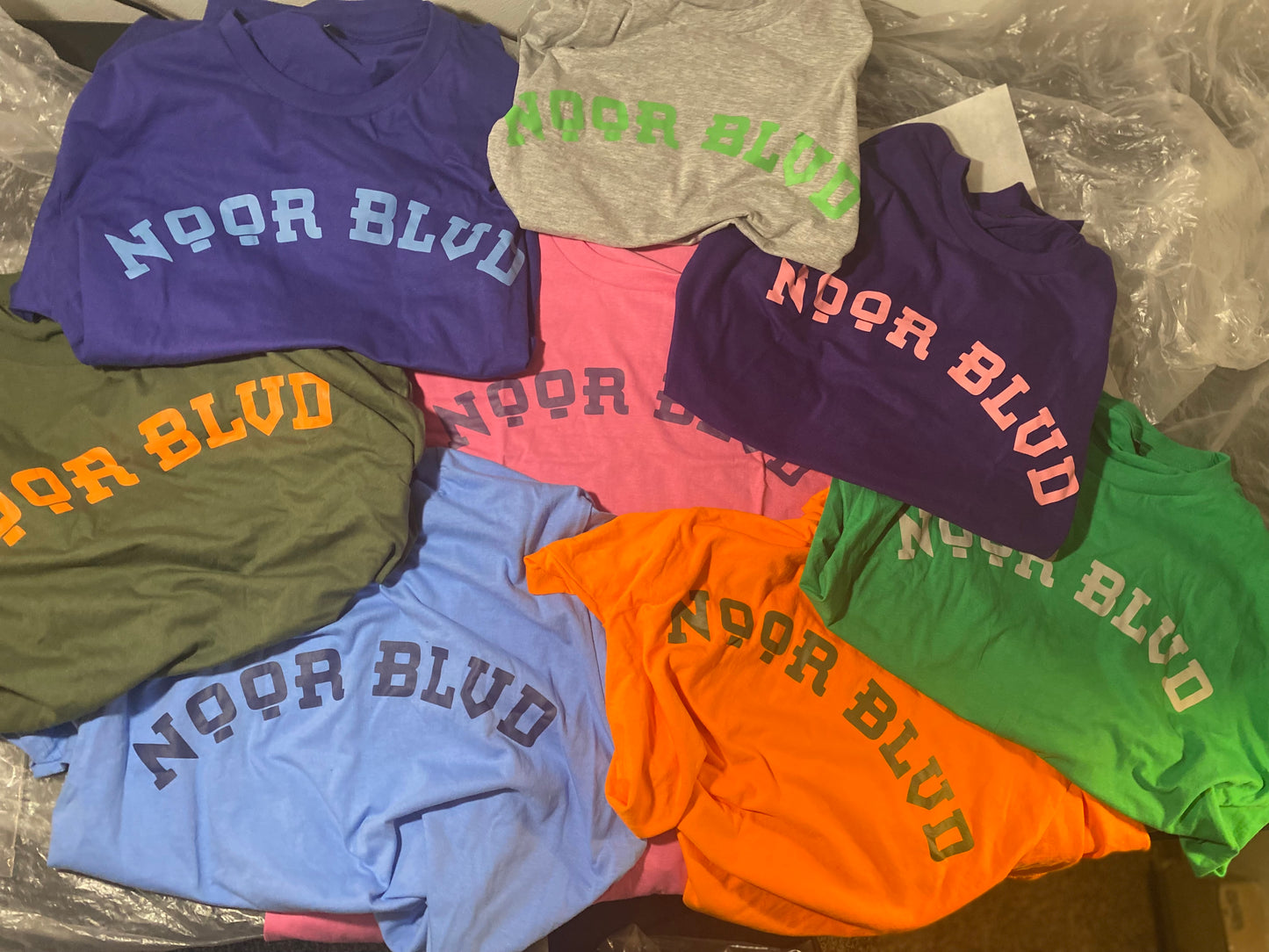 Royal blue w/ Light blue Arch T-shirt