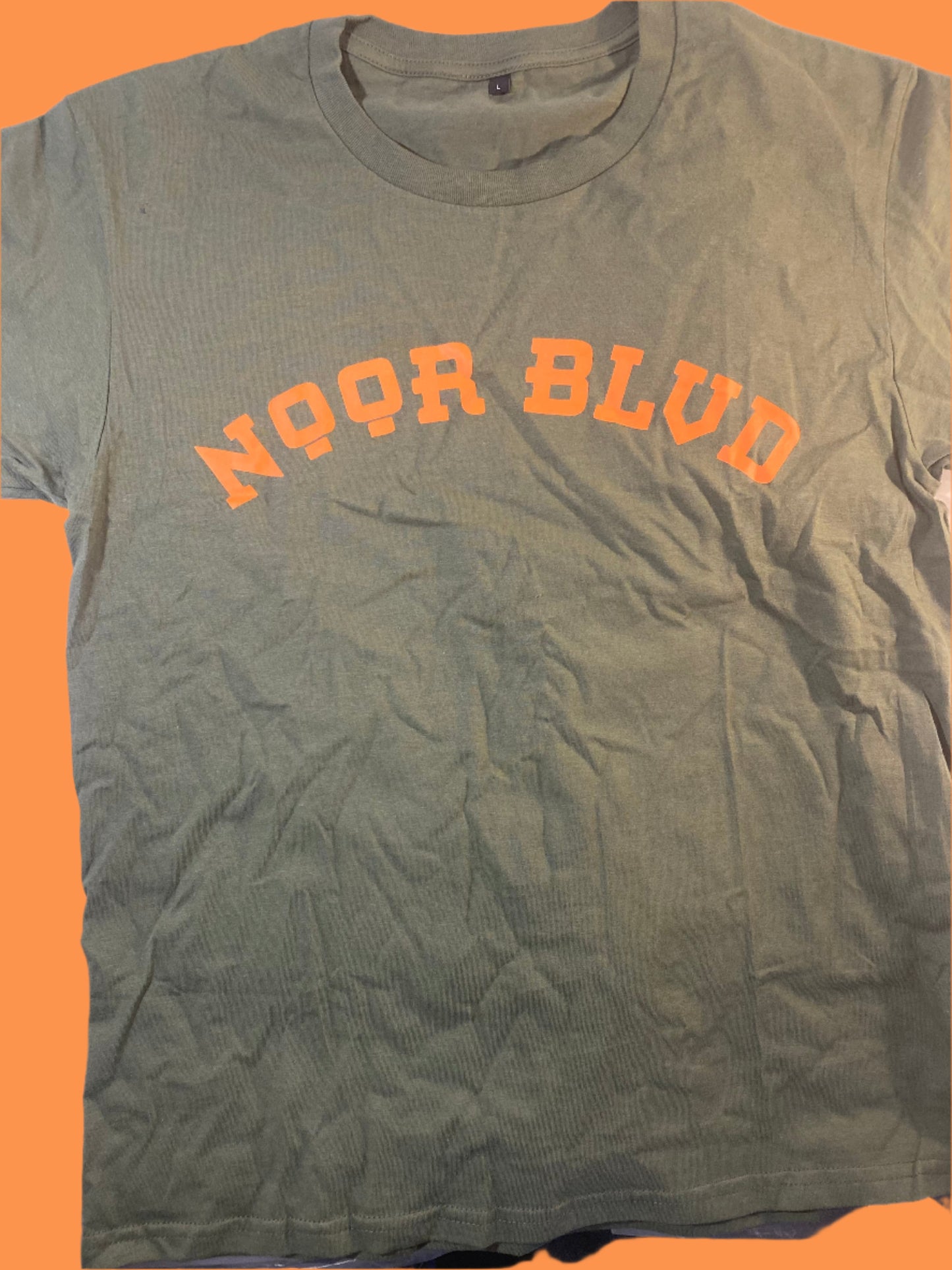 Orange w/ Olive Green Arch T-shirt