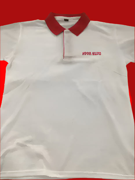 Black, Red Polo style shirt
